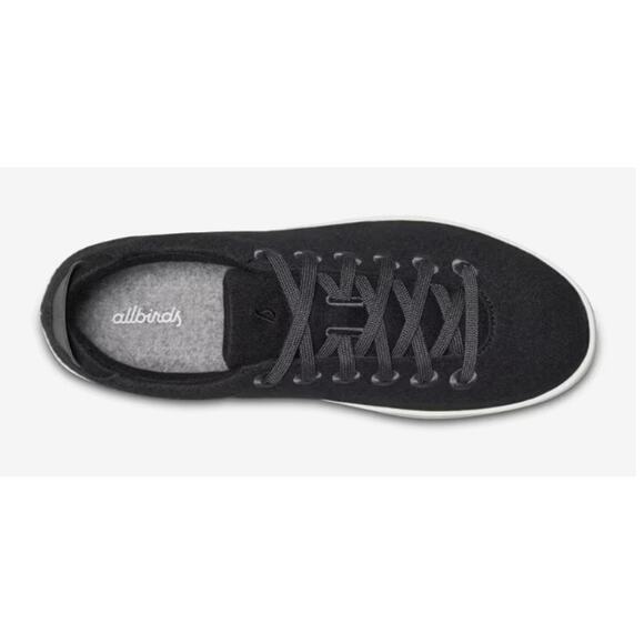 Allbirds WP Wool‎ Pipers Black And White Wool Washable Sneakers Size 9 - Picture 5 of 12